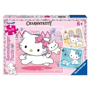 PUZZLE HELLO KITTY, 2x24 PIESE