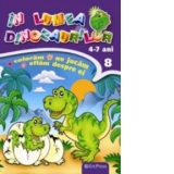 In lumea dinozaurilor nr. 8. Coloram, ne jucam, aflam despre ei (4-7 ani)