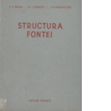Structura fontei (traducere din limba rusa)