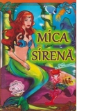 Mica Sirena - Carte de colorat (format A4)