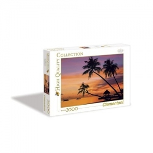 PUZZLE 2000 PIESE - MALDIVES LA RASARIT - 32545