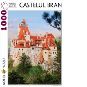 Puzzle 1000 piese - Castelul Bran Vertical