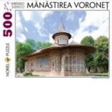 Puzzle 500 piese - Manastirea Voronet