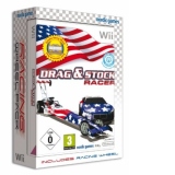 DRAG &amp; STOCK RACER + WHEEL Wii