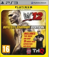 W12 WRESTLEMANIA EDITION PS3