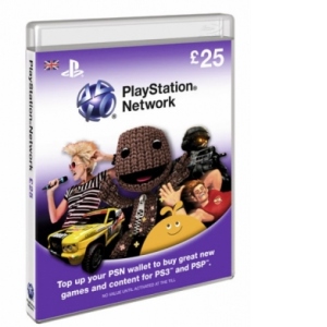 PLAYSTATION NETWORK CARD 25 PS3