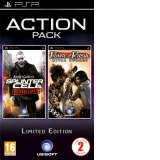 ACTION PACK  SPLINTER CELL ESSENTIALS + PRINCE OF PERSIA RIVAL SWORD PSP