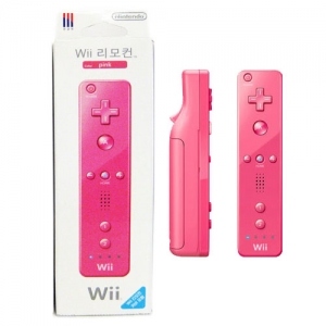 WII NINTENDO REMOTE CONTROLLER PINK (ASIAN VERSION)