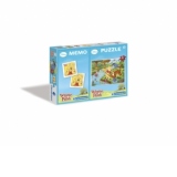 Puzzle 60 Piese + joc MEMO - Winnie the Pooh