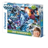 Puzzle 104 Piese 3D - Max Steel: It's Turbo Style