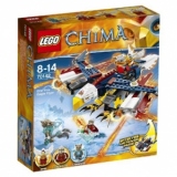 LEGO Legends of Chima - Nava zburatoare de foc a lui Eris