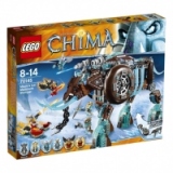 LEGO Legends of Chima - Mamutul de gheata strivitor al lui Maula