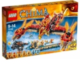 LEGO Legends of Chima - Templul de foc al pasarii Pheonix