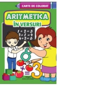 Aritmetica in versuri - Carte de colorat