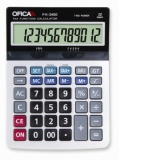 OFICA-Calculator 12dig. cu taxa replay bat+solar FH-3450