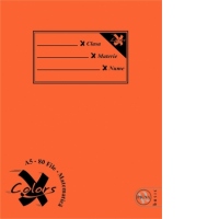 Caiet A5 80 file Matematica Monocromie