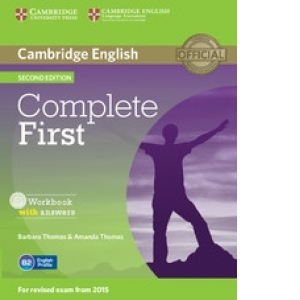 Cambridge English - Complete First. Workbook with Answers with Audio CD. Second Edition