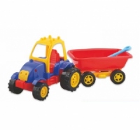TRACTOR CU REMORCA 50 cm