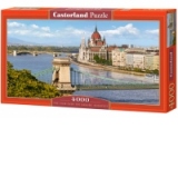 Puzzle 4000 piese The View Over The Danube Budapest 400126