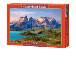 Puzzle 1500 piese Torres del Paine, Patagonia, Chile 150953