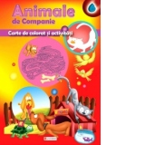 Animale de companie - Carte de colorat si activitati