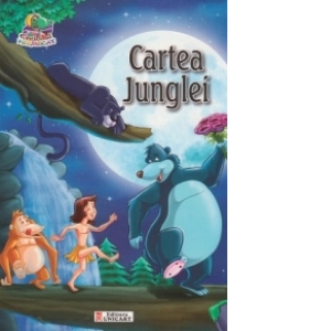 Cartea Junglei. Carte de colorat + poveste (format A5) (Colectia Creionul fermecat)