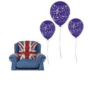 Sticker decorativ Balon muzical(40x52)