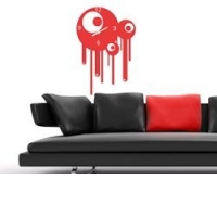 Sticker decorativ Timpul curge(60x88)