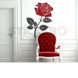 Sticker decorativ Fir de trandafir(30x45)