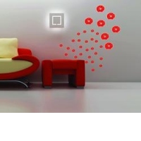 Sticker decorativ Floare de mac(30x29)