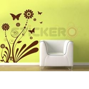 Sticker decorativ Floare Moderna(80x110)