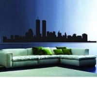 Sticker decorativ New York Gemenii(133x50)