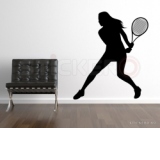 Sticker decorativ Jucatoare de tenis(50x58)