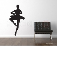 Sticker decorativ Balerina 3(120x239)