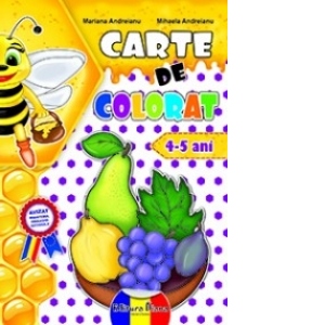 Carte de colorat 4-5 ani - B5 - 2014