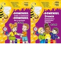 SET DOUA CARTI 4-5 ANI - B5 - GRUPA MIJLOCIE - 2014