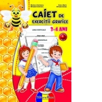 CAIET de EXERCITII GRAFICE 3-4 ANI (B5) - 2014