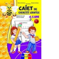 CAIET de EXERCITII GRAFICE 4-5 ANI (B5) - 2014