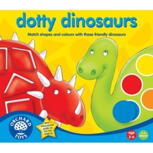 Joc educativ Dinozaurii cu pete DOTTY DINOSAURS