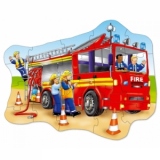 Puzzle de podea - Masina de pompieri (20 piese) - Orchard Toys (258)