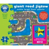Puzzle gigant de podea traseu masini (20 piese) GIANT ROAD JIGSAW