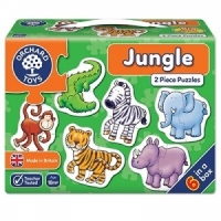 Set 6 puzzle Jungla (2 piese) JUNGLE