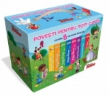 Cutie cadou Povesti pentru toti copiii (8 volume)
