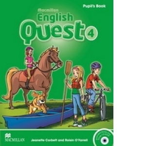 English Quest 4 Pupils Book with CD-ROM