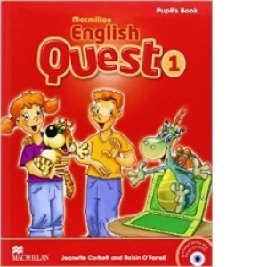 English Quest 1 Pupils Book with CD-ROM