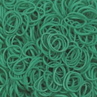 Elastice Rainbow Loom - Opac - Teal