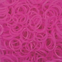 Elastice Rainbow Loom - Jelly - Roz