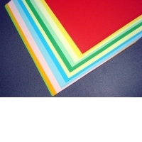 Hartie colorata A4, 80gr, 20 bucati/set, 2 culori (galben/verde, verde/roz, roz/galben)