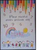 Planse educative pentru prichindei isteti - Cifre (20 file)