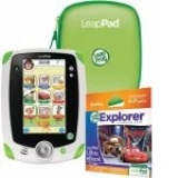 Tableta LeapPad Explorer + Gentuta + Soft LeapPad (verde)